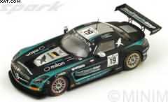 MERCEDES SLS AMG GT3 N°19 24H SPA 2014 BLACK FALCON A.AL FAISAL/H.HAUPT/A.SIMONSEN 500EX.
