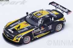 MERCEDES SLS AMG GT3 N°18 BLACK FALCON 24H SPA 2015 O.MORLEY-S.JOHNSTON-M.ENGEL-B.SCHNEIDER L.E.300