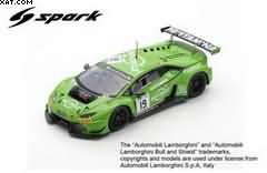 LAMBORGHINI HURACÁN GT3 N°19 GRT GRASSER RACING TEAM 24H SPA 2017