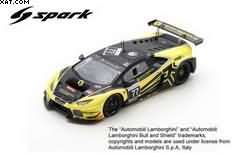 LAMBORGHINI HURACÁN GT3 N°77 BARWELL MOTORSPORT 24H SPA 2017 AMSTUTZ -KODRIC -KUJALA GAVIN
