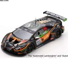 LAMBORGHINI HURACÁN GT3 EVO N°555 ORANGE 1 FFF RACING TEAM 3th SILVER CUP