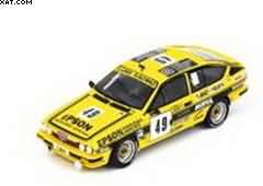 ALFA ROMEO GTV 6 N°49 24H SPA 1984  
R. DROVANDI G. CREMER G. PIRENNE (300EX)