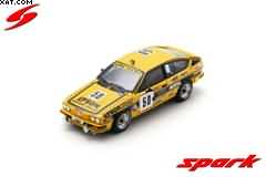 ALFA ROMEO GTV6 EPSON N°50 24H SPA 1984 
F-X. BOUCHER "SPIFFERO" MAILLIEN 300