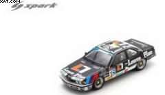 BMW 635 CSI N°18 WATERLOO MOTOR LEASE PLAN 24H SPA 1987 DUEZ -VERELLEN-WITMEUR (300EX,)