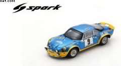 ALPINE A110 TURBO N°9 WINNER CRITÉRIUM DES CÉVENNES 1972 J-L. THÉRIER M. CALLEWAERT (500EX)