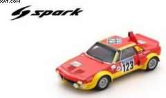 FIAT X 1/9 ABARTH N°123 TOUR DE FRANCE AUTOMOBILE 1974 G. PIANTA F. ROSSETTI (300EX)