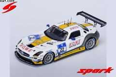 MERCEDES-BENZ SLS AMG GT3 N°22M. ENGEL-J. SEYFFARTH-R. VAN DER ZANDE-T. JAGER (300 EX)