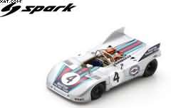 PORSCHE 908-3 N°4 3th 1000KM NÜRBURGRING 1971 G. VAN LENNEP H. MARKO
"