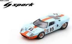FORD GT40 N°65 3th 1000KM NÜRBURGRING 1968 
J. ICKX P. HAWKINS