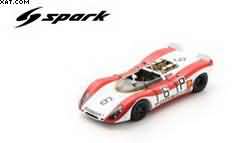 PORSCHE 908-2 N°6 4th 1000KM NÜRBURGRING 1969 
R. LINS R. ATTWOOD (500EX)