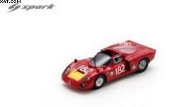 ALFA ROMEO T33-2 N°182 6ÈME TARGA FLORIO 1968 
G. BAGHETTI G. BISCALDI (300EX,)