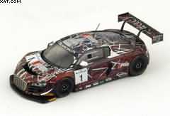 AUDI R8 LMS ULTRA WRT N°1 BAKU WORLD CHALLENGE 2014 C.RAMOS L.VANTHOOR 500PCS
