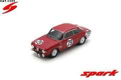ALFA ROMEO 1600 GTA NO.29 2ND SPA 24H 1966 E. PINTO J. DEMOULIN LIMITED 324