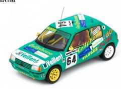 PEUGEOT 205 GTI NO.64 ECURIE BRUXELLOISE 24H SPA 1997  SCHWILDEN-DELPORTE-VAN DE BERKT