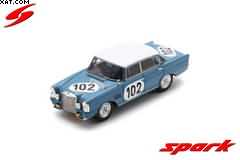 MERCEDES-BENZ 300 SE N°102 VAINQUEUR 24H SPA 1964 
R. CREVITS G. GOSSELIN