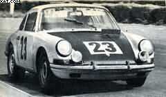 PORSCHE 911 S N°23 VAINQUEUR 24H SPA 1967 
J-P. GABAN PEDRO