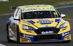 FORD Focus N°32 NAPA Racing UK WINNER Race 2 Snetterton BTCC 2025 Daniel Rowbottom (500ex.)