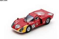 ALFA ROMEO T33-2 N°22 24H DAYTONA 1968 
M. CASONI G. BISCALDI T. ZECCOLI (300EX)