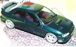SUBARU IMPREZA WRX ROAD CAR DEEP GREEN