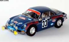 ALPINE RENAULT A110 1600 S RALLY MONTE CARLO 1973 J.HENRY/D.THIRY (Winner G3)