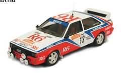 AUDI QUATTRO #12 6TH RALLY SAN REMO 1982 M.CINOTO/E.RADAELLI RE-EDITION Ltd. TO 50pcs.