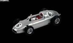 PORSCHE 1960 718 F2 #6 GRAHAM HILL SOLITUDE GRAND PRIX 4TH PLACE