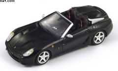 FERRARI SA APERTA  599 ROADSTER  BLACK  1/43 2011
