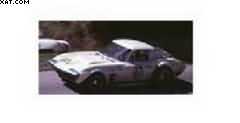 "CHEVROLET GRAND SPORT COUPE ROAD AMERICA 1964 500 MILES 3RD PLACE #67 J. HALL/ R.
PENSKE / H. SHARP