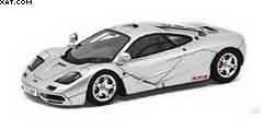 MCLAREN F1 SIGNED BY GORDON MURRAY, SILVER 