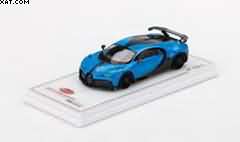 BUGATTI CHIRON PUR SPORT BLUE DIECAST MODEL