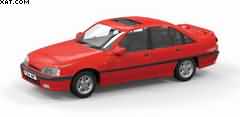 VAUXHALL CARLTON 3000 GSI, CARMINE RED, RHD
