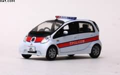 MITSUBISHI iMiEV ELECTRIC VEHICLE HONG KONG POLICE WHITE