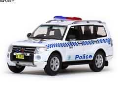 MITSUBISHI PAJERO AUSTRALIAN POLICE(RED METALLIC)