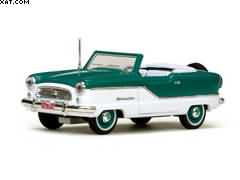NASH METROPOLITAN OPEN CONVERTIBLE BLUE/WHITE 1959 
