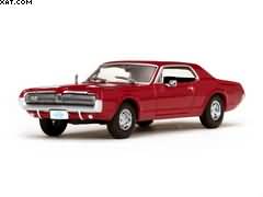 MERCURY COUGAR 1967 CARDINAL RED