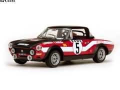 FIAT 124 ABARTH #5 R.PINTO / A.BERNACCHINI -1973 RALLYE MONTE CARLO