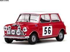 MORRIS COOPER S#56 P HOPKIRK/H LIDDON RALLYE MONTE CARLO 1965