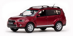 MITSUBISHI NEW OUTLANDER RED METALLIC.